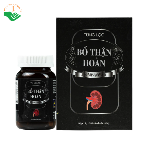 Thuốc Bổ thận hoàn Tùng Lộc bổ thận cố tinh, cải thiện yếu sinh lý (Hộp 1 lọ x 282 viên)