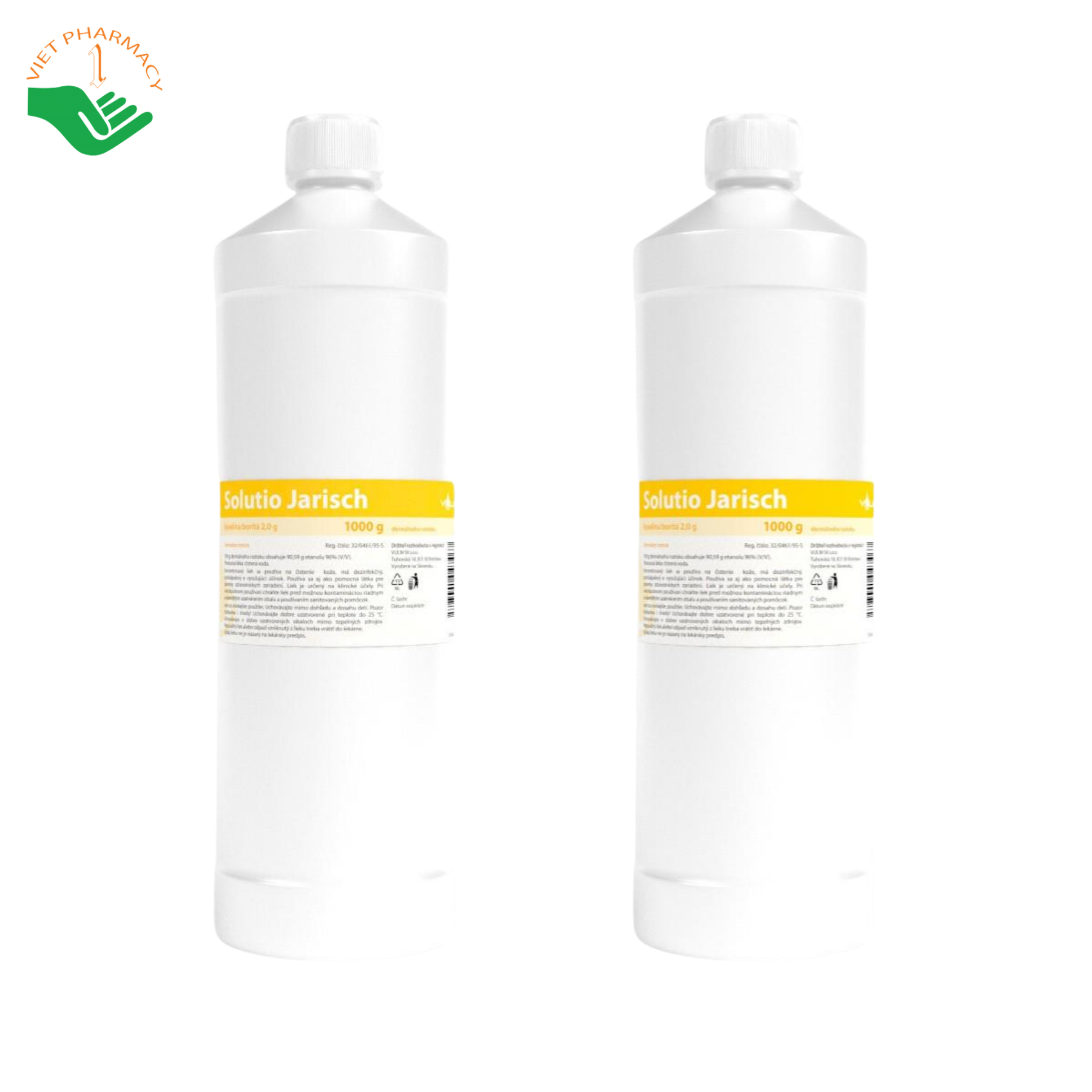 Thuốc bôi da Solutio Jarisch VULM làm dịu da kích ứng, hỗ trợ điều trị chàm cấp (Chai 1000g)
