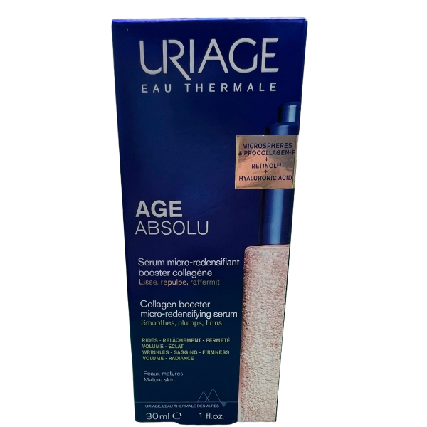 Tinh chất dưỡng da Age Absolu Collagen Booster Micro Redensifying Serum Uriage (Chai 30ml)