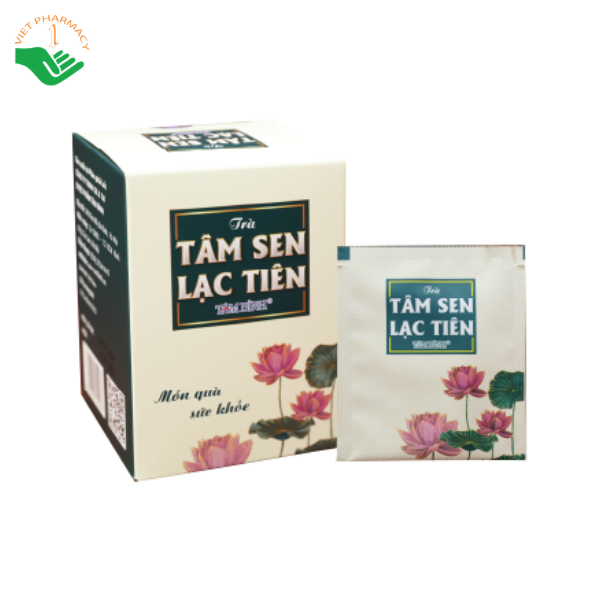 Trà tâm sen lạc tiên Tâm Bình hỗ trợ thư giãn, ngủ ngon (hộp 20 túi lọc x 2g) - Ảnh 2