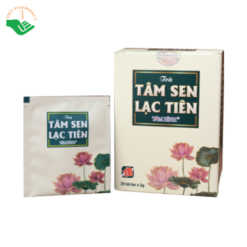 Trà tâm sen lạc tiên Tâm Bình hỗ trợ thư giãn, ngủ ngon (hộp 20 túi lọc x 2g)