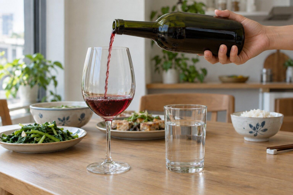 Lượng rót và nồng độ cồn cùng quyết định lượng ethanol trong ly. Ảnh minh họa.