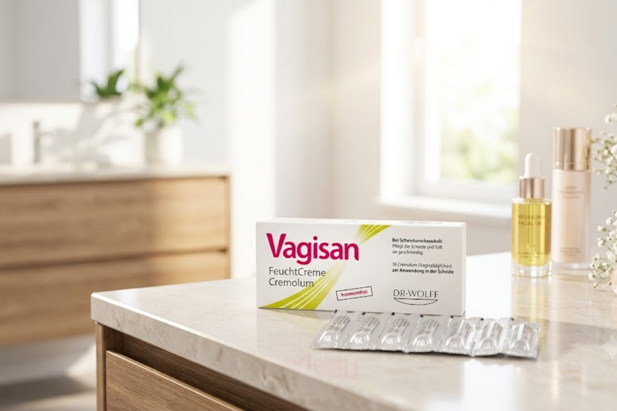 Viên Đặt Dưỡng Ẩm Vùng Kín Vagisan FeuchtCreme Cremolum (Hộp 16 viên)