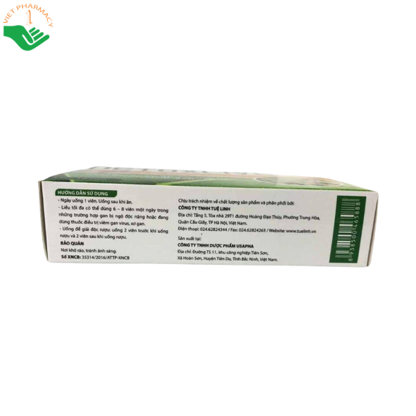 Viên uống Detoxlive hỗ trợ bảo vệ gan (hộp 30 viên)