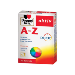 Viên uống A-Z Depot Doppelherz bổ sung vitamin thiết yếu (Hộp 30 viên)