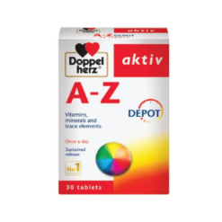 Viên uống A-Z Depot Doppelherz bổ sung vitamin thiết yếu (Hộp 30 viên)