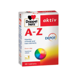 Viên uống A-Z Depot Doppelherz bổ sung vitamin thiết yếu (Hộp 30 viên)