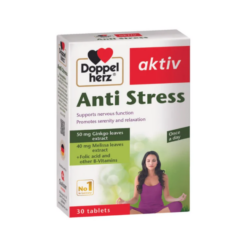 Viên uống Anti Stress Doppelherz giảm căng thẳng thần kinh (Hộp 30 viên)