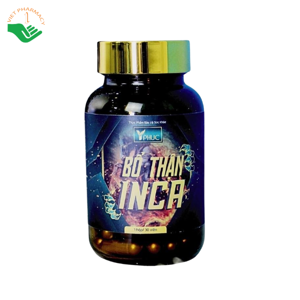 Viên uống Bổ Thận INCA Y Phúc Pharma hỗ trợ bổ thận, tăng cường sinh lực nam (Hộp 30 viên) - Ảnh 3