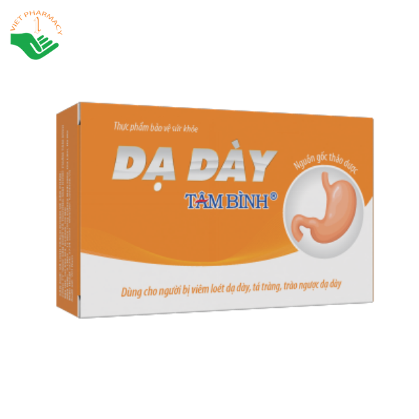 Viên uống Dạ dày Tâm Bình hỗ trợ giảm triệu chứng viêm loét dạ dày (Hộp 3 vỉ x 10 viên) - Ảnh 3