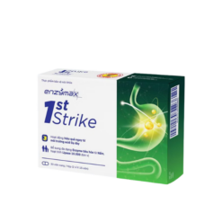 Viên uống Enzymax 1st Strike bổ sung đa dạng men tiêu hóa hỗ trợ giảm đầy bụng khó tiêu (Hộp 30 viên)