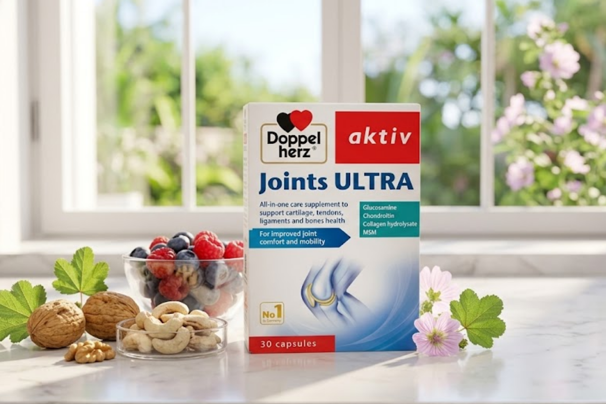 Viên uống Joints ULTRA Doppelherz nuôi dưỡng mô sụn và khớp xương (Hộp 30 viên)