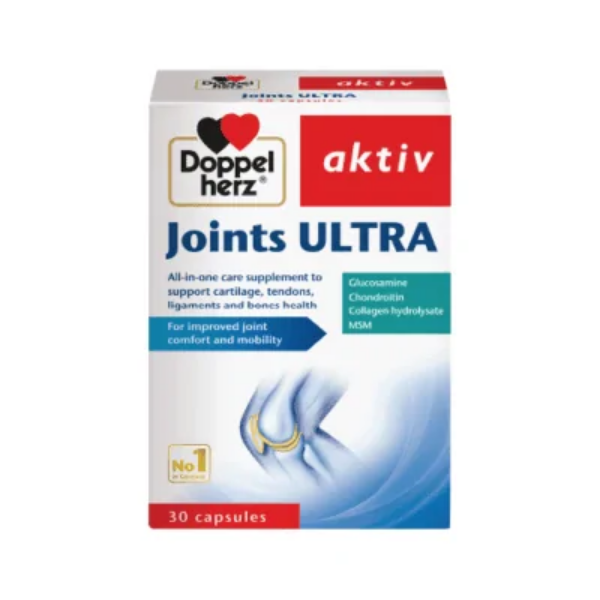 Viên uống Joints ULTRA Doppelherz nuôi dưỡng mô sụn và khớp xương (Hộp 30 viên)