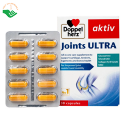 Viên uống Joints Ultra Doppelherz hỗ trợ tăng tiết dịch khớp (Hộp 30 viên)