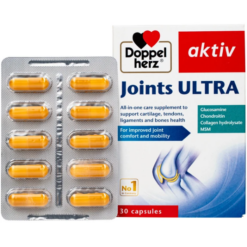 Viên uống Joints Ultra Doppelherz hỗ trợ tăng tiết dịch khớp (Hộp 30 viên)
