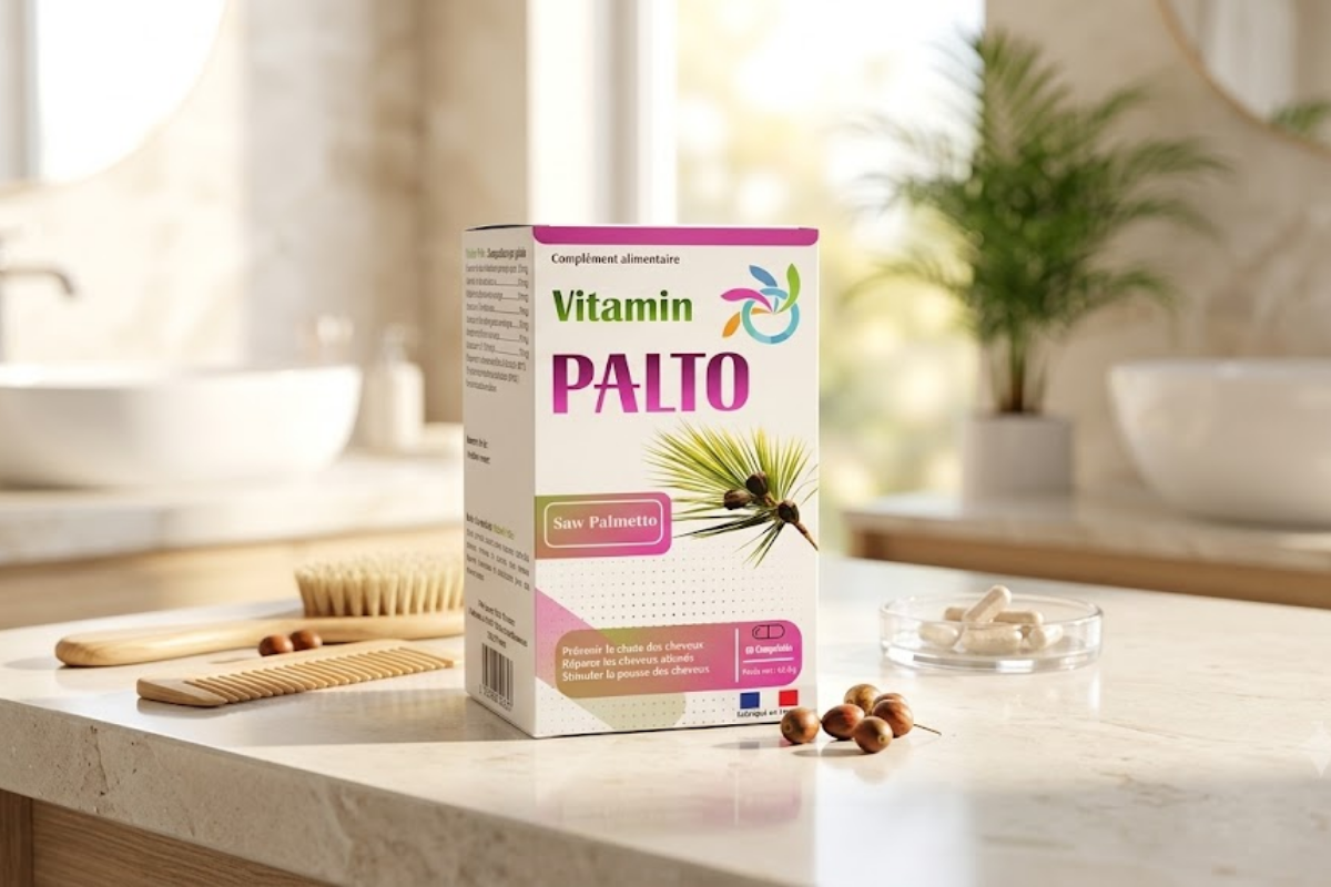 Viên uống Palto chống rụng tóc, hói đầu, kích thích tóc mọc dày hơn và hỗ trợ làm đen tóc (hộp 60 viên)