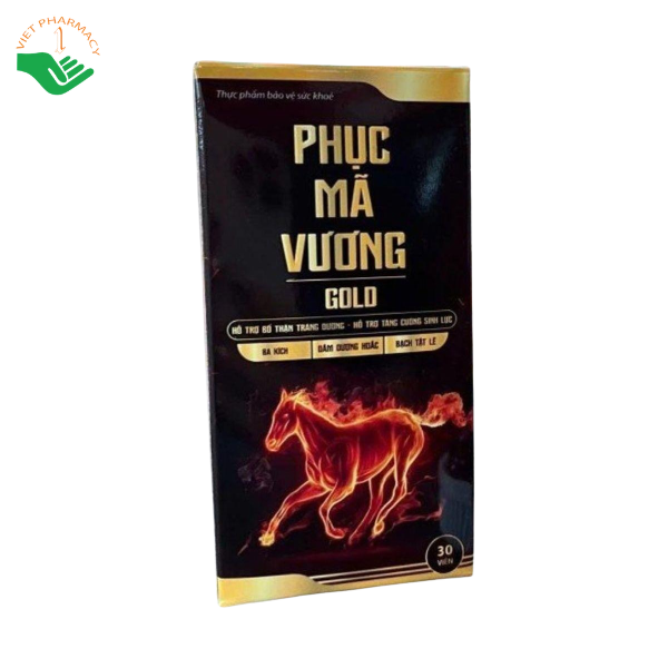 Viên uống Phục Mã Vương Gold An Nhiên hỗ trợ bổ thận, tăng cường sinh lực (Hộp 1 lọ x 30 viên) - Ảnh 2