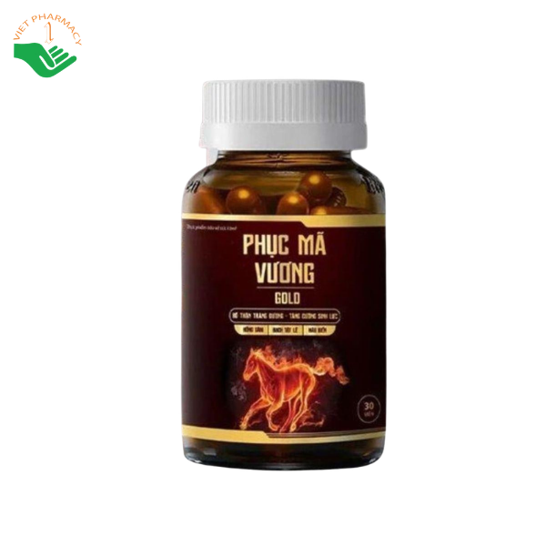 Viên uống Phục Mã Vương Gold An Nhiên hỗ trợ bổ thận, tăng cường sinh lực (Hộp 1 lọ x 30 viên) - Ảnh 3