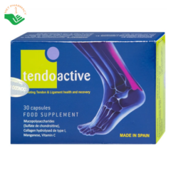 Viên uống Tendoactive Reig Jofre hỗ trợ tăng cường sức khỏe gân, phục hồi tổn thương gân (Hộp 2 vỉ x 15 viên)