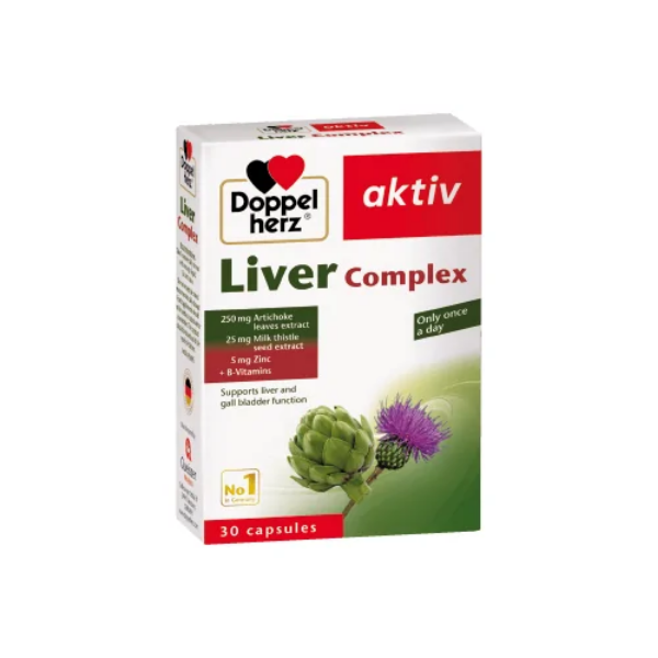 Viên uống TPBVSK Liver Complex hỗ trợ cải thiện chức năng gan (Hộp 30 viên)
