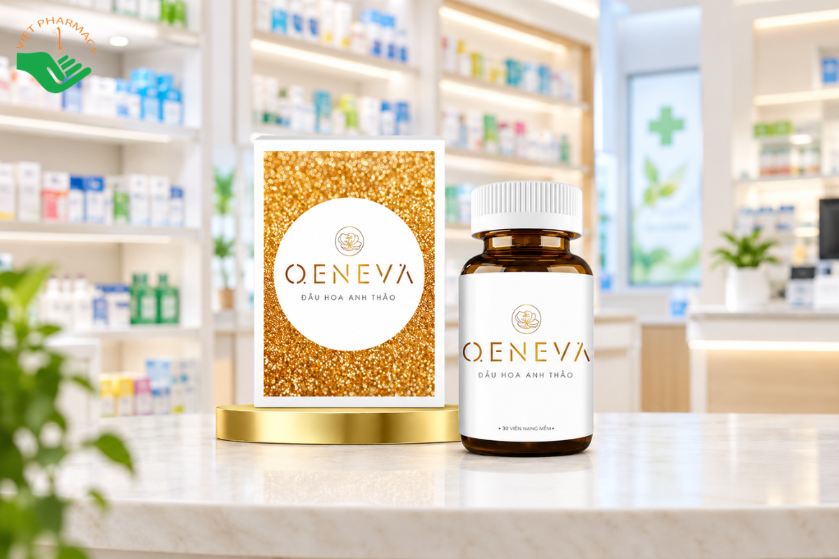 Viên Uống OENEVA Dầu Hoa Anh Thảo (hộp 30 viên)