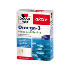 Viên uống TPBVSK Omega 3 Folic acid B6 B12 (Hộp 30 viên)