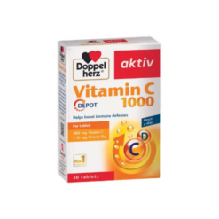 Viên uống TPBVSK Vitamin C 1000 hỗ trợ cung cấp Vitamin C và Vitamin D3 (Hộp 30 viên)