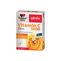 Viên uống TPBVSK Vitamin C 1000 hỗ trợ cung cấp Vitamin C và Vitamin D3 (Hộp 30 viên)
